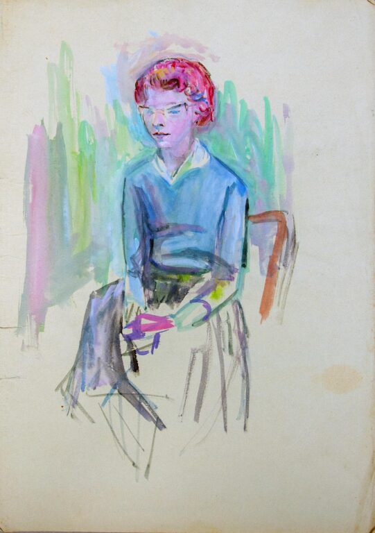 Portrait of a Woman - Franz Pixner 