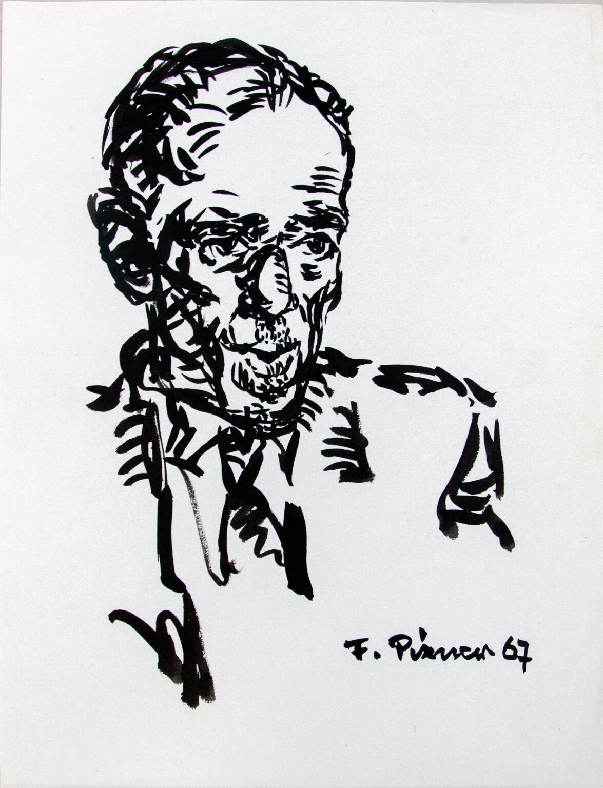 Sketch Portrait - Franz Pixner 