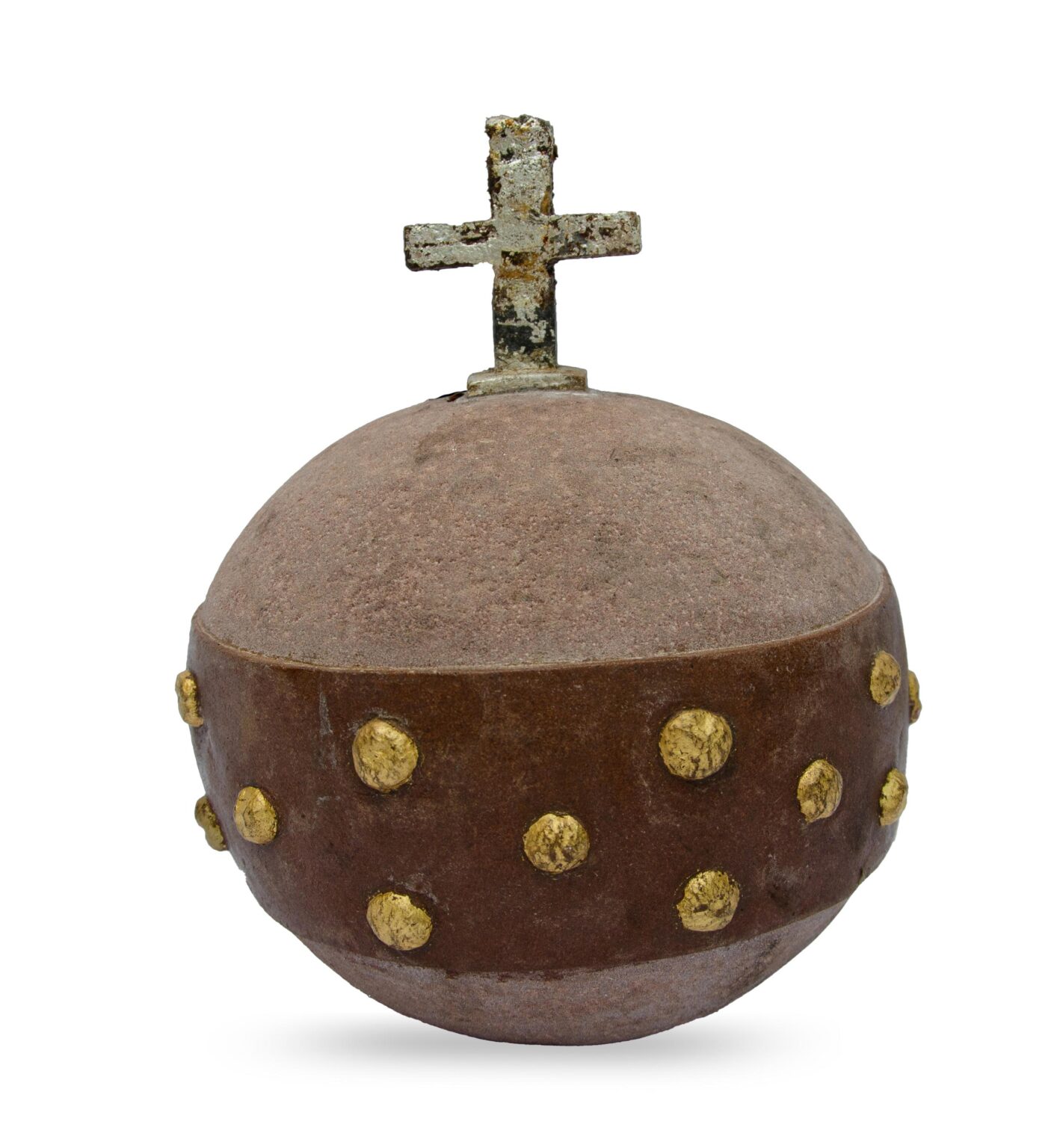 Sphere with Steel Cross - Veit Korn 