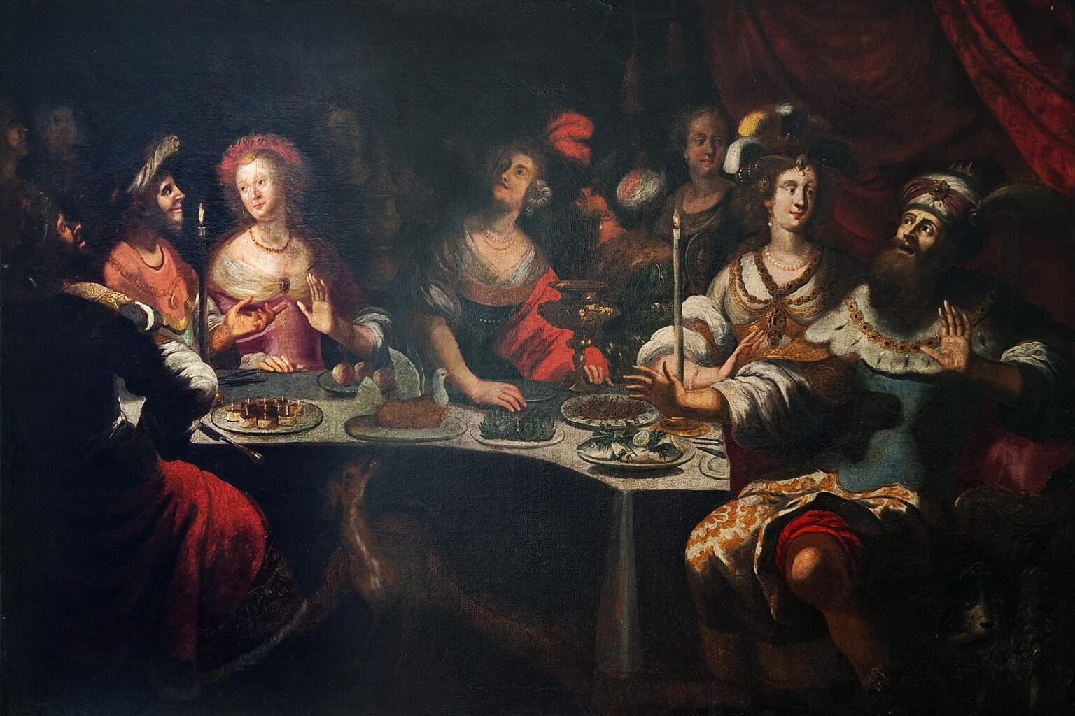 The Banquet of King Balthasar - Bartholomäus Strobel 