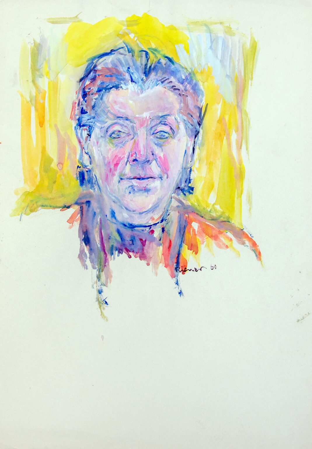 Face of a Woman II - Franz Pixner 