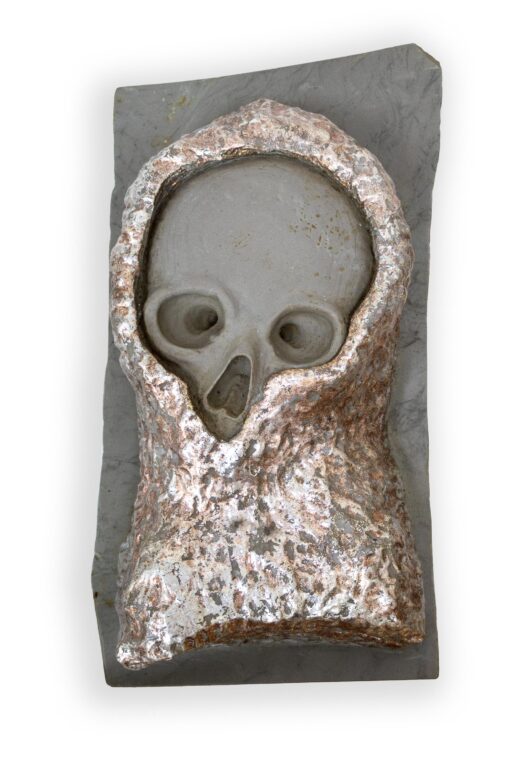 Skull: The Knight of Visby - Veit Korn Imhof Fine Arts, Imhof, Sculpture