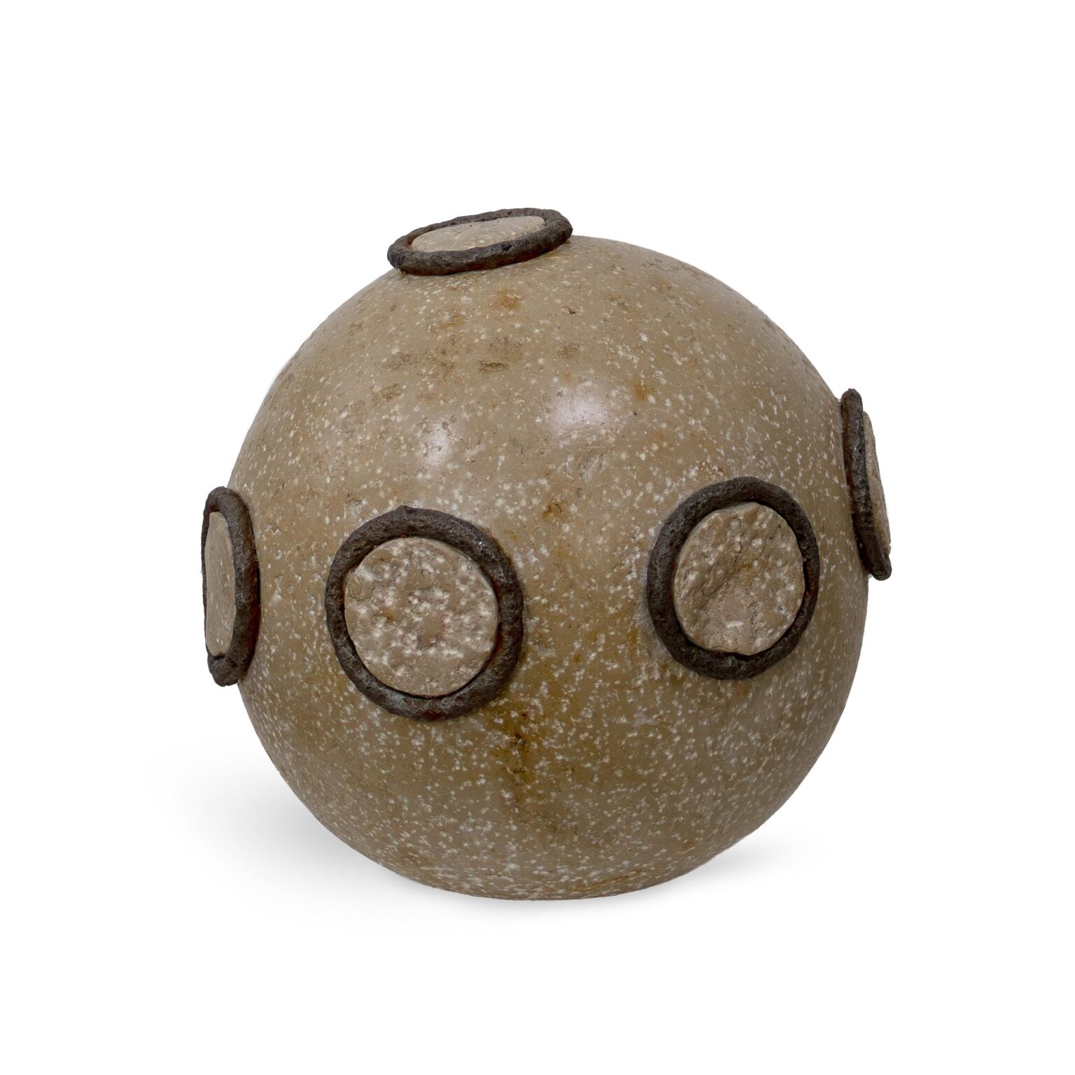 Stoneball with metal rings - Veit Korn 