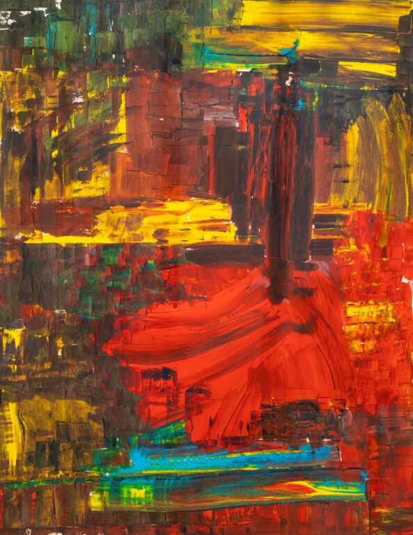 Busy Traffic Line - Chef de Mulu Imhof Fine Arts, Imhof, Painting