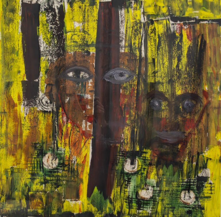 Two Faces - Chef de Mulu Imhof Fine Arts, Imhof, Painting