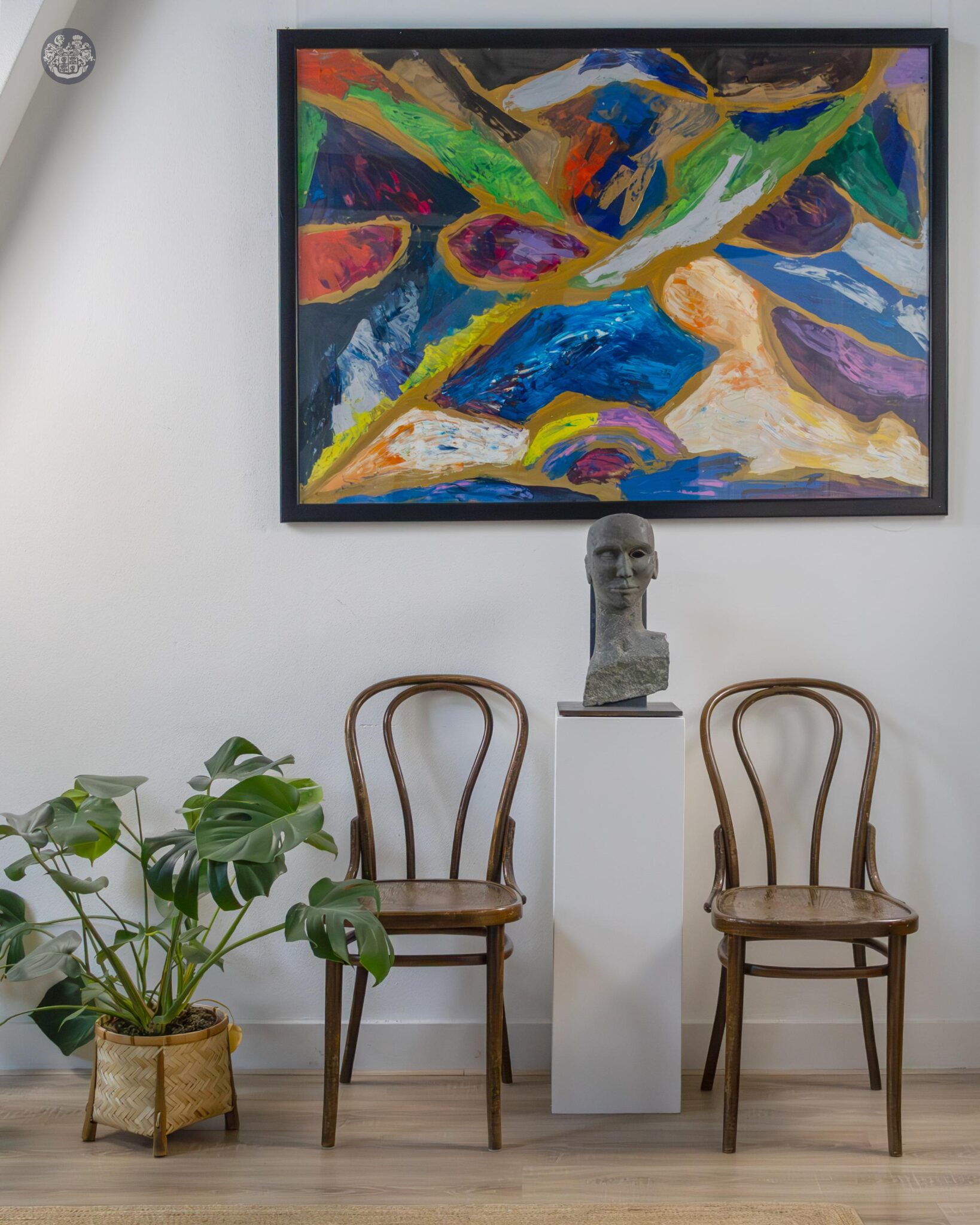 Salon Équilibre - Miklos Nemeth, Veit Korn Imhof Fine Arts, Imhof, Showroom painting and sculpture