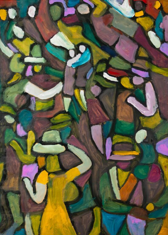 Dancing Group - Miklos Nemeth Imhof Fine Arts, Imhof, Painting Dancing Group