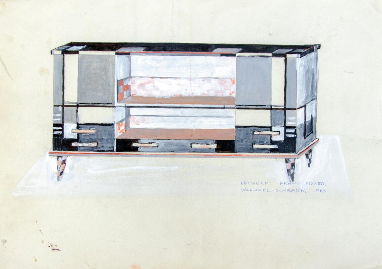 Sketch Sideboard - Franz Pixner 