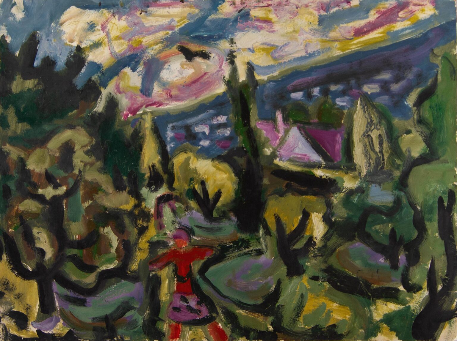 Enjoying the Park Landscape - Miklos Nemeth 