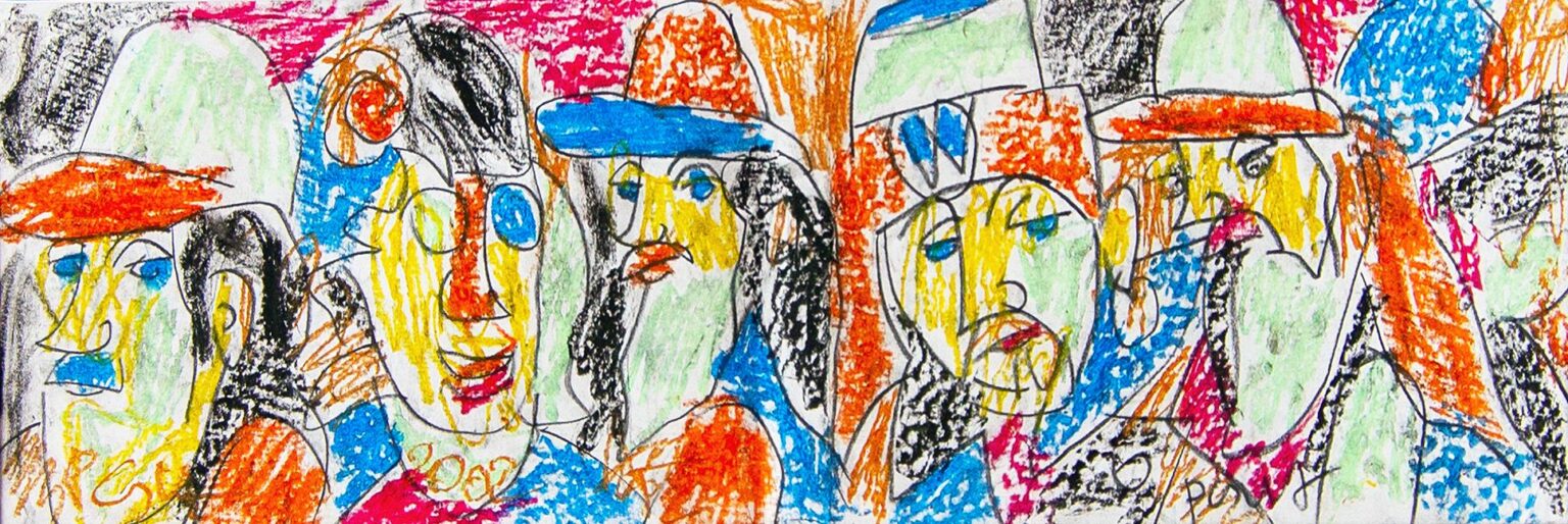 Men with Hats - Miklos Nemeth 