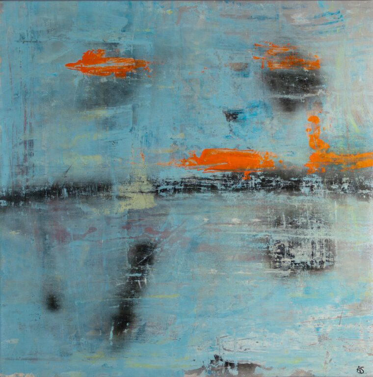 Happiness is an inside job II - Anna Snijder Imhof Fine Arts, Imhof, Happiness is an inside job II painting