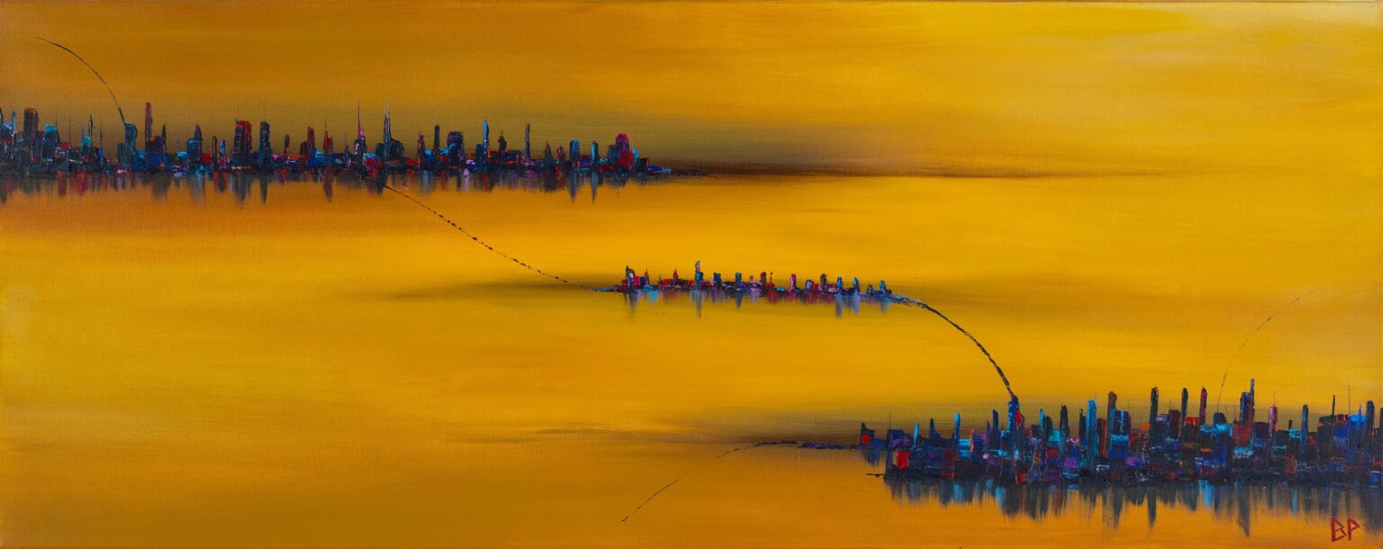 Dujen City II - Ben Put Imhof Fine Arts, Imhof, Dujen City II painting