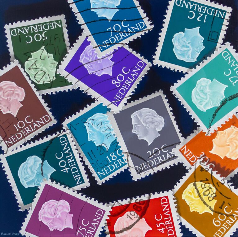 How much should there be on a letter? - Rob de Vries Imhof Fine Arts, Imhof, How much should there be on a letter? painting