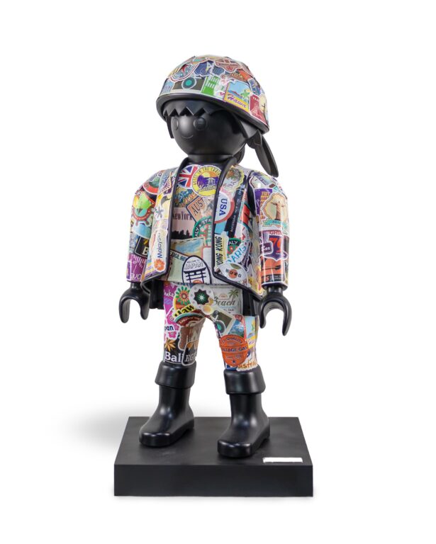 The Traveller - Nathalie De Santis Imhof Fine Arts, Imhof, Mr. Traveller
