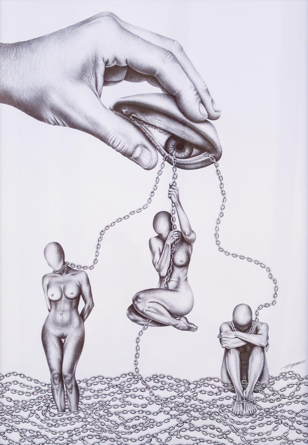 No Escaping the Gaze - Isabelle Weaver-Jones Imhof Fine Arts, Imhof, No Escaping the Gaze