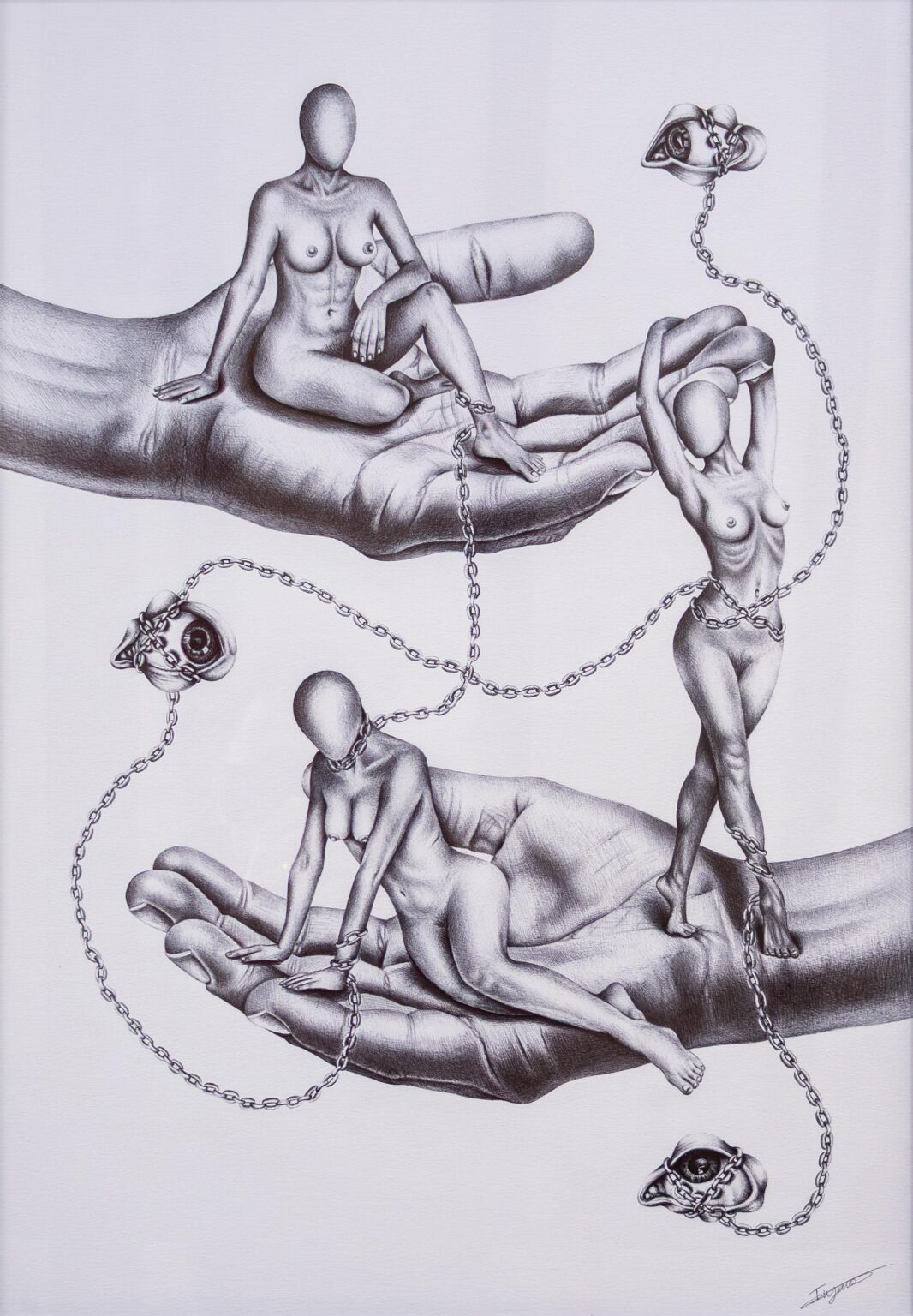 In the Palm of his Hand - Isabelle Weaver-Jones Imhof Fine Arts, Imhof, In the Palm of his Hand front