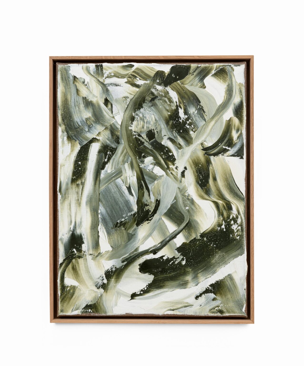 Grün auf Weiß VIII - Chunqing Huang 