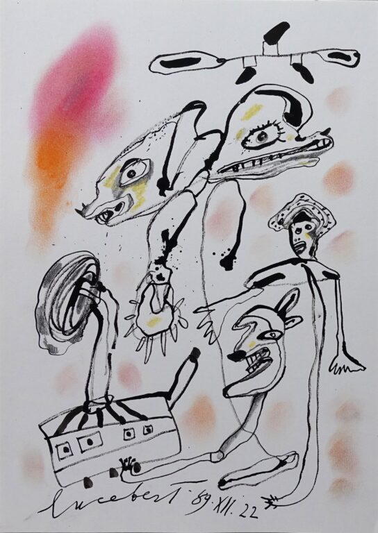 Ohne Titel (89. XII.22) - Lucebert 