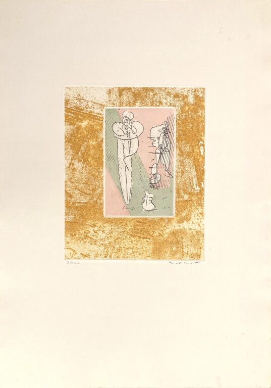 Il pleut (SL 141 A) - Max Ernst 