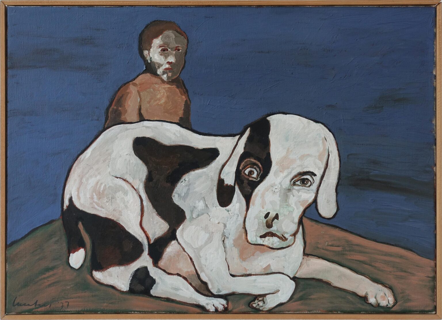 Jongen en hond - Lucebert 