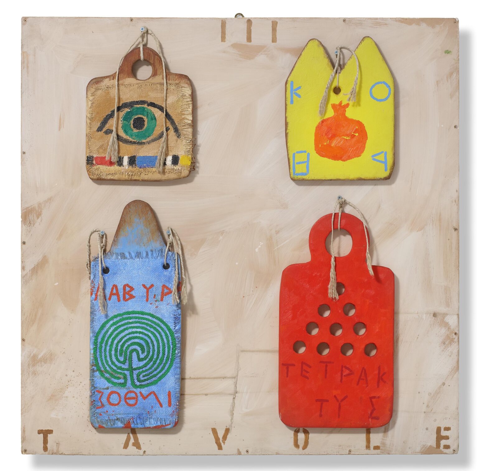Tavole III - Joe Tilson 