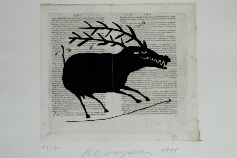 Ohne Titel (Hirsch) - Raymond E. Waydelich 