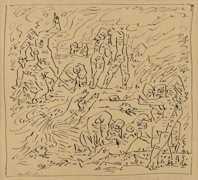 Massacre - André Masson 