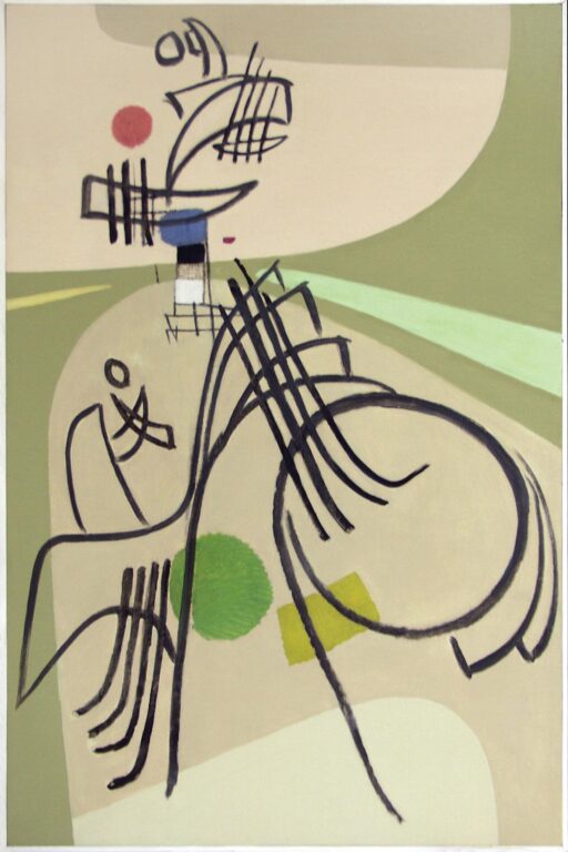 Schwarze Zeichen - Max Ackermann 