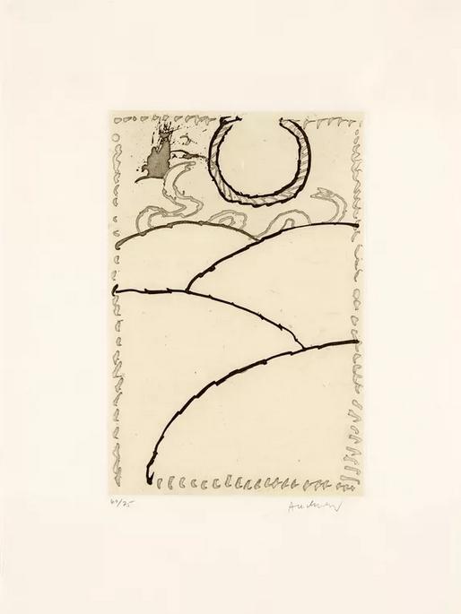 Cerclitude 07 - Pierre Alechinsky 