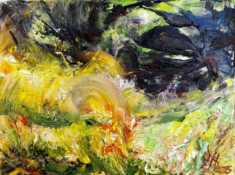 Lichtung am Dornbusch (Hiddensee) - Johannes Heisig 