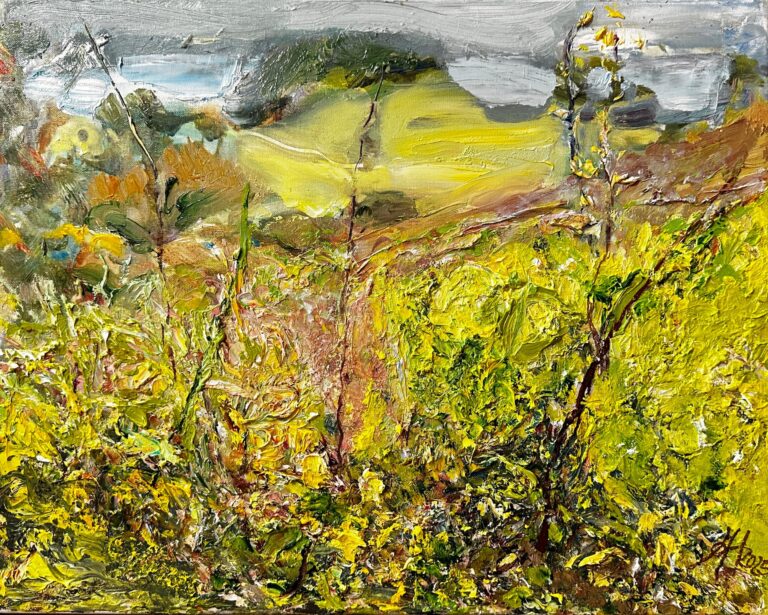 Aussicht am Dornbusch (Hiddensee) - Johannes Heisig 