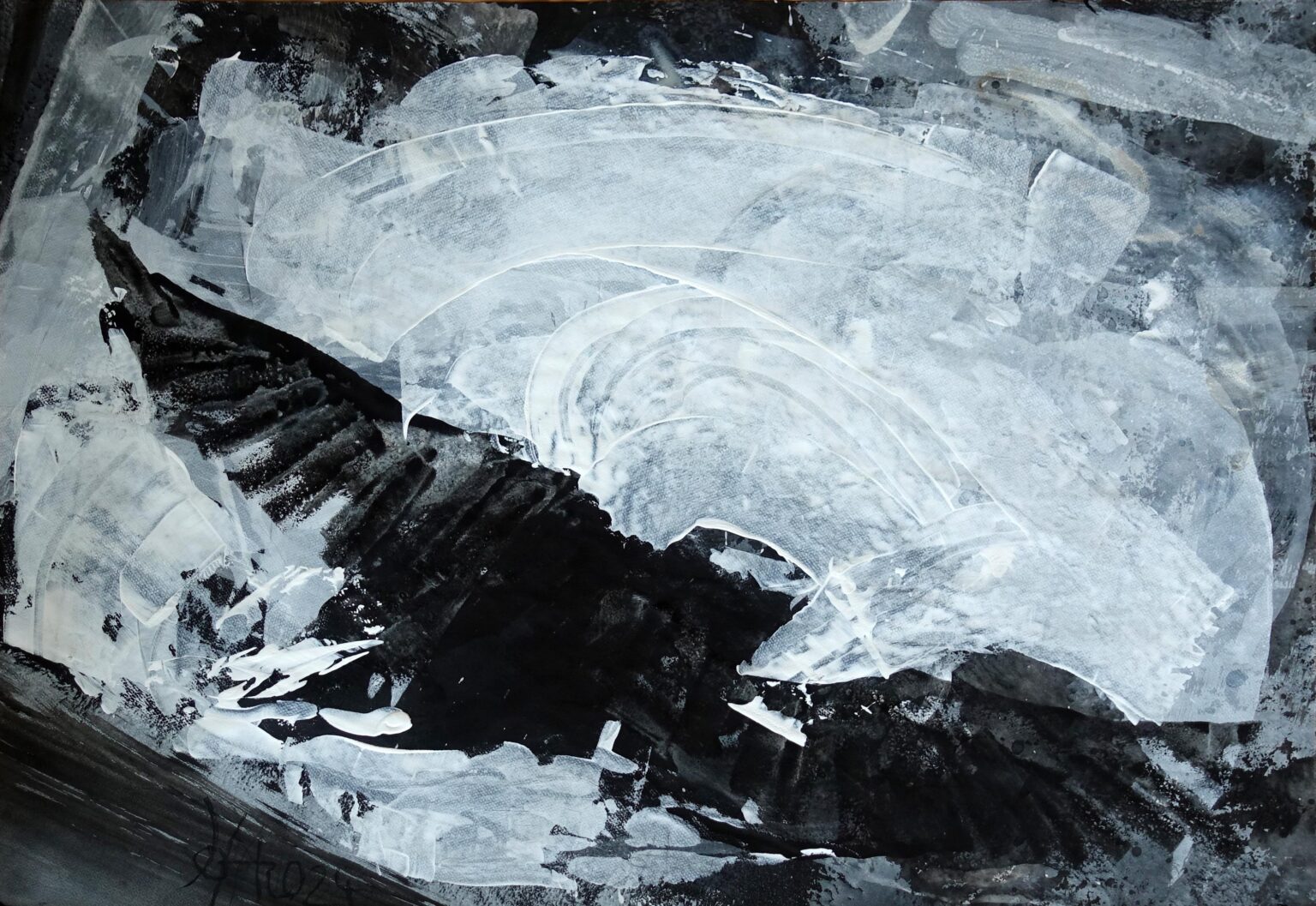 Flugtier I, Kr&auml;he - Johannes Heisig 