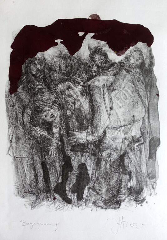 Begegnung - Johannes Heisig 