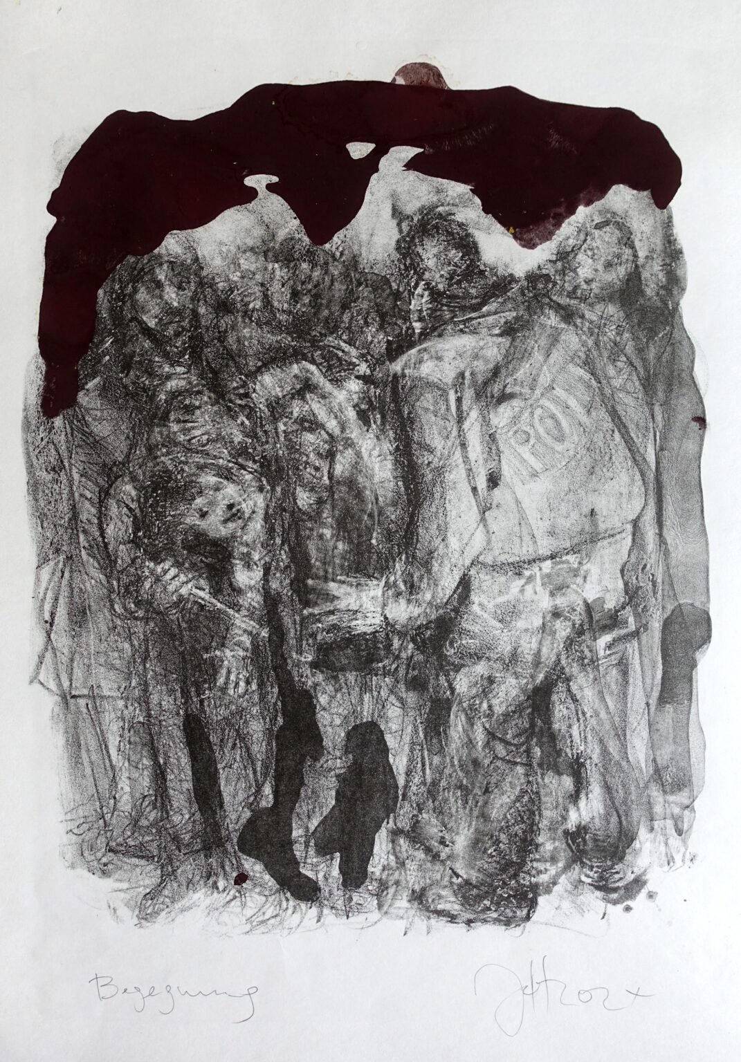 Begegnung - Johannes Heisig 