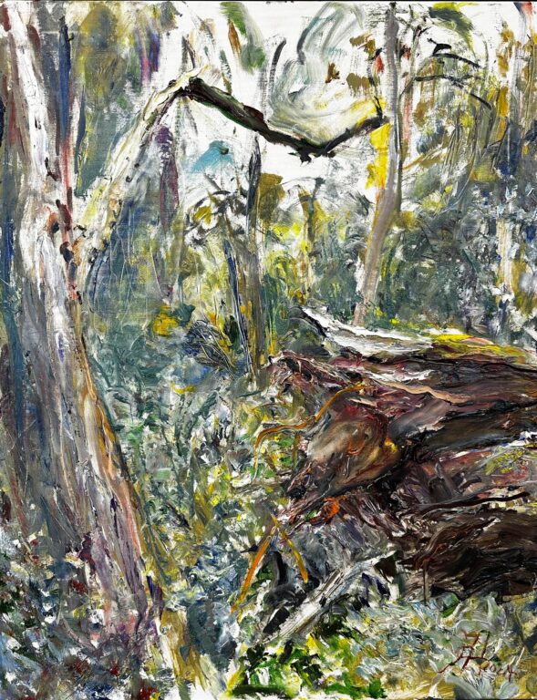 Im Holz (Dosse-Wald) - Johannes Heisig 