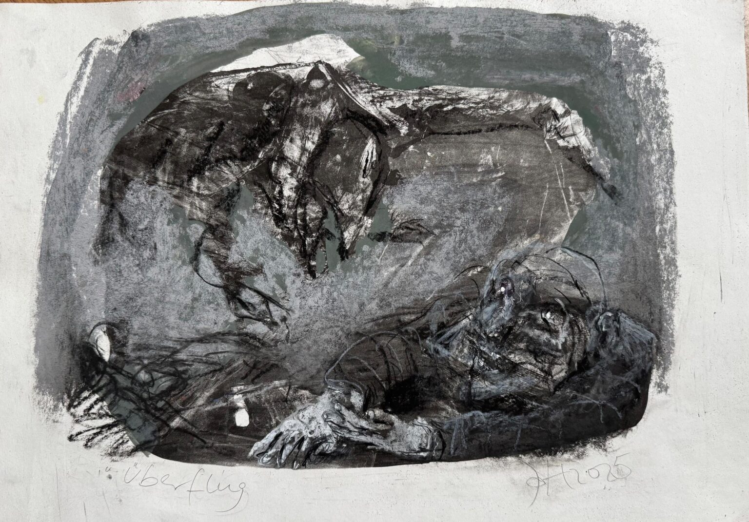 &Uuml;berflug - Johannes Heisig 