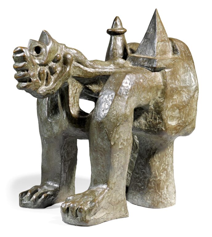 Femme servant de table - André Masson 