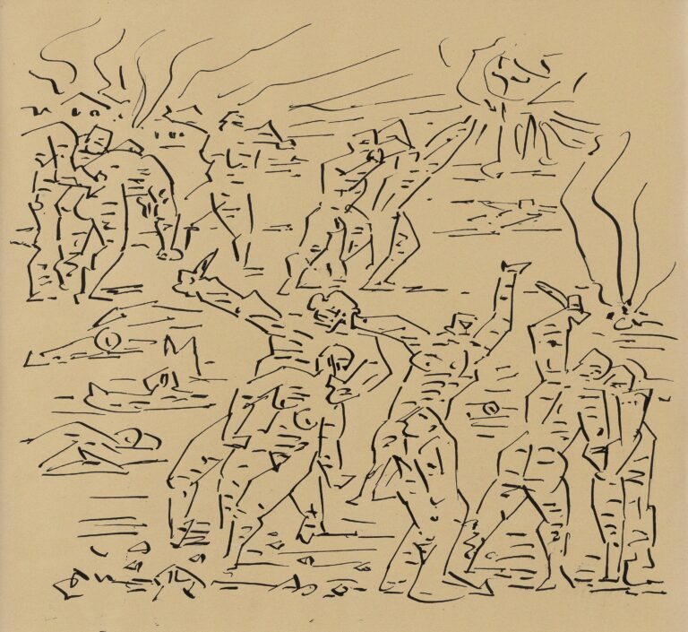 Massacre - André Masson 