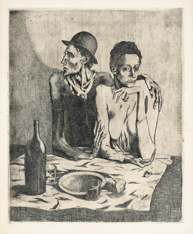 Le Repas frugal - Pablo Picasso 