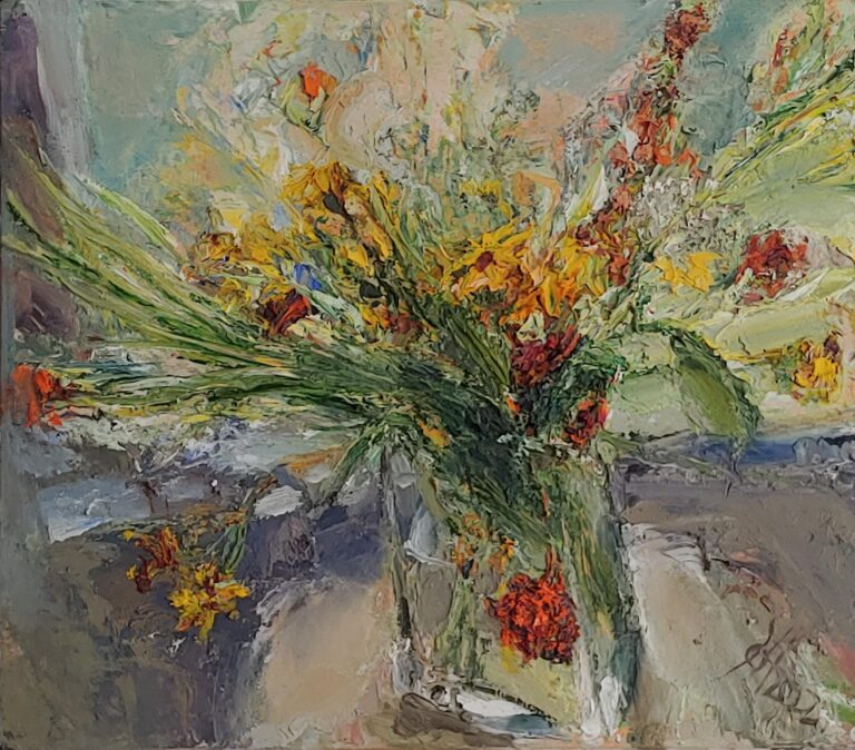 Kleiner Strauß - Johannes Heisig 