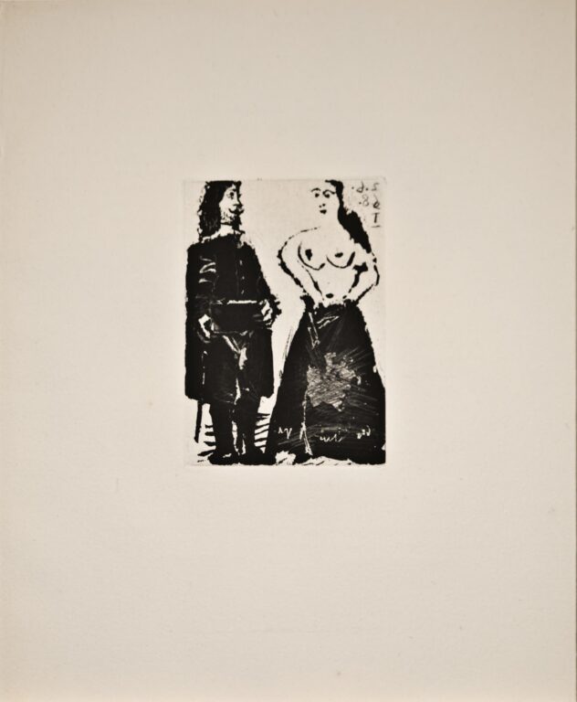 Gentilhomme et maja - Pablo Picasso 