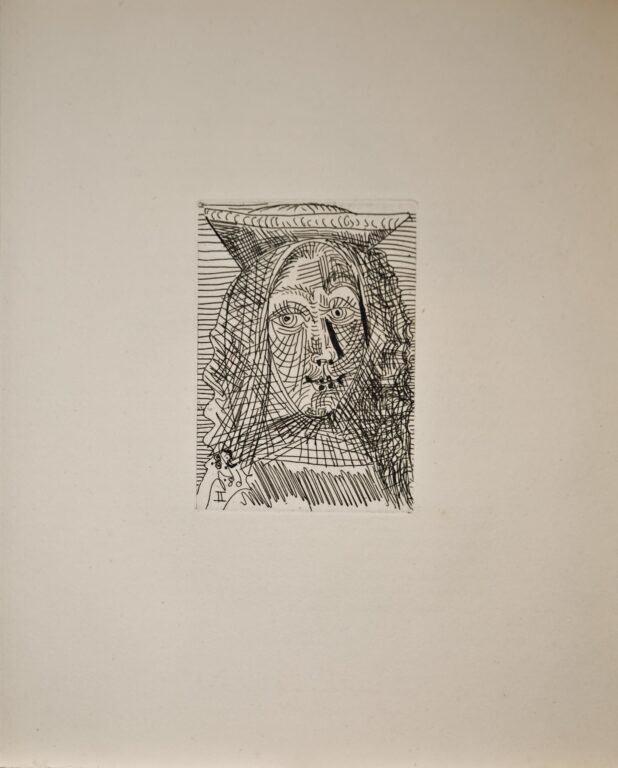 Jeune Dame espagnole - Pablo Picasso 