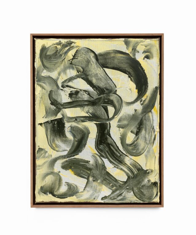 Grün auf Weiß III - Chunqing Huang 