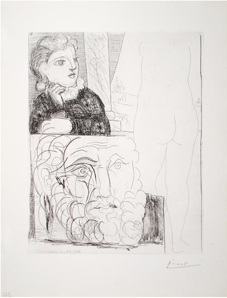 La Bonne dans l&rsquo;Atelier de Sculpture - Pablo Picasso 