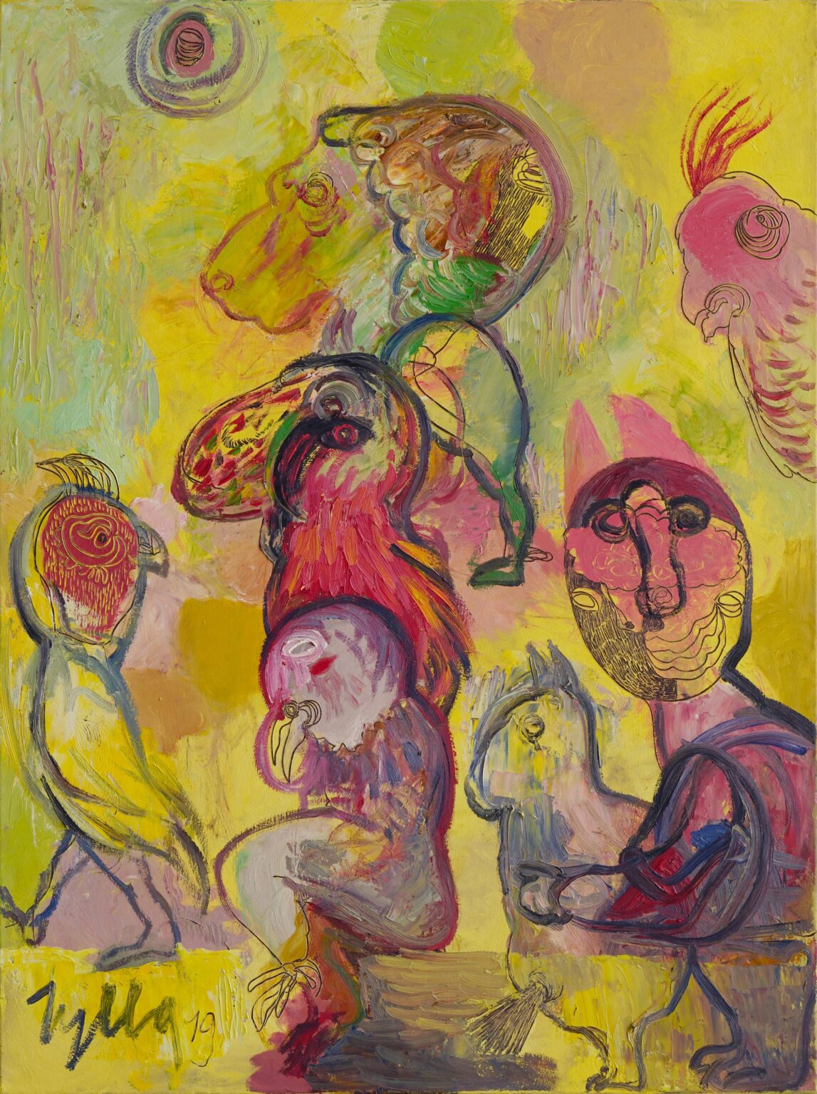 Familienbild I - Klaus Zylla 