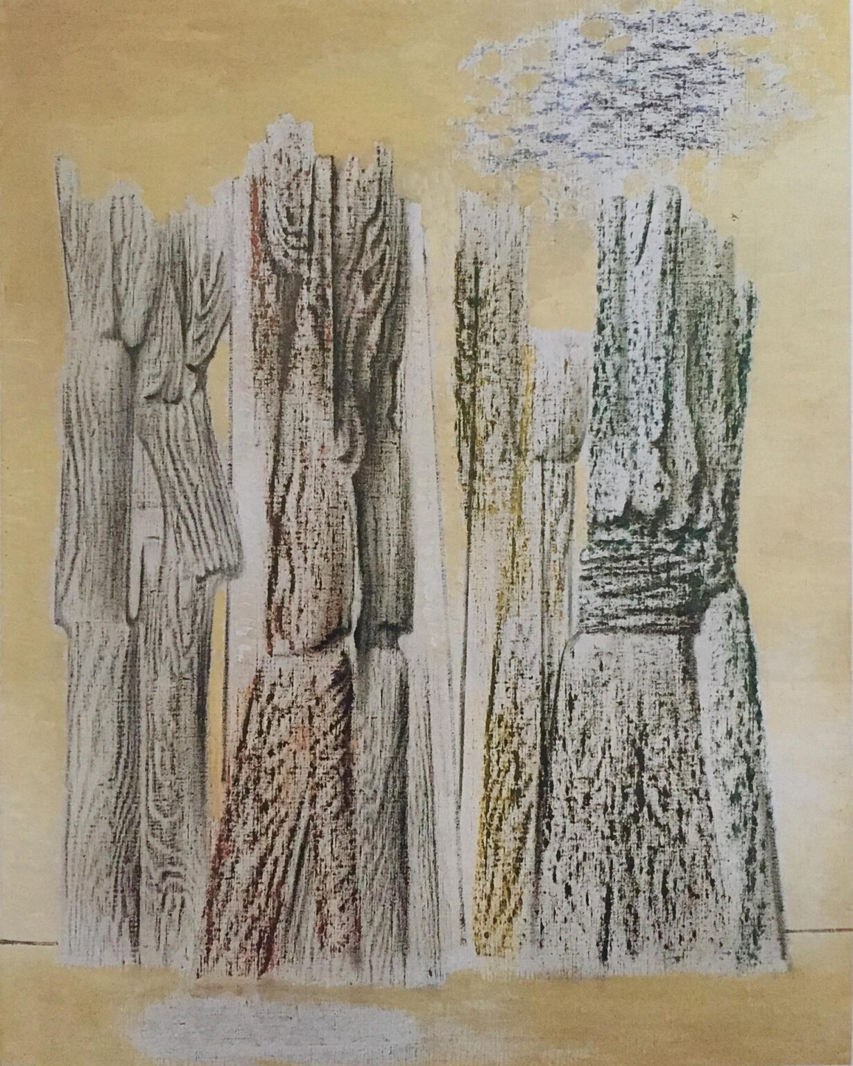 La for&ecirc;t - Max Ernst 