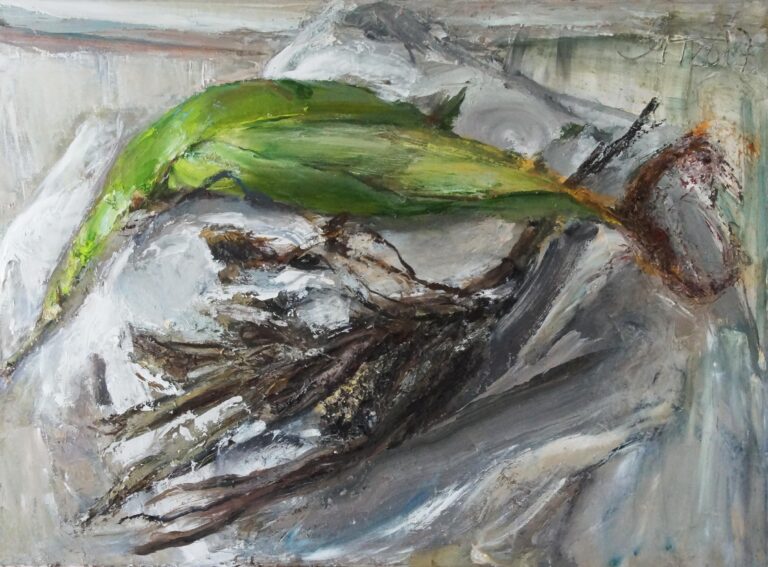 Zwei Maiskolben - Johannes Heisig 