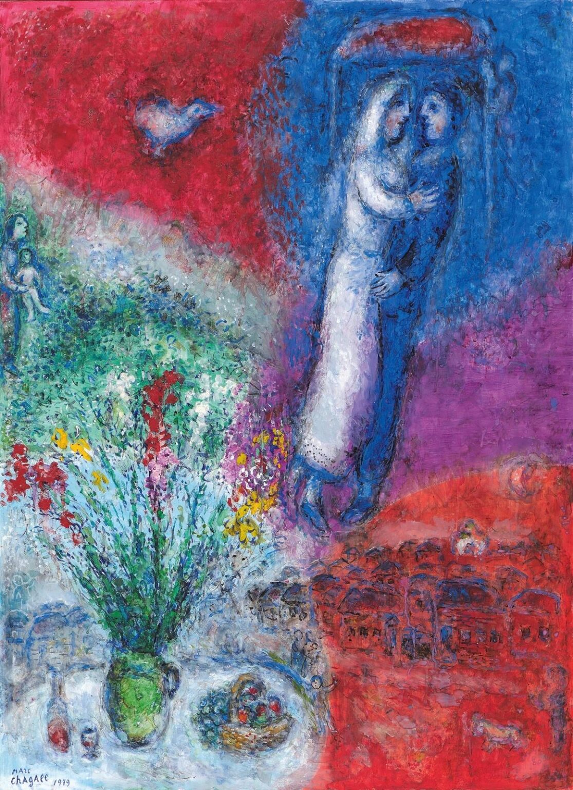 Les Mari&eacute;s - Marc Chagall 