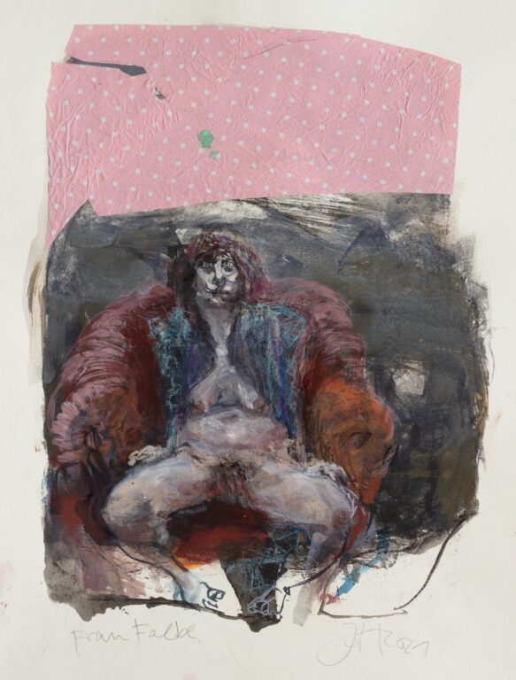 Frau Falbe - Johannes Heisig 