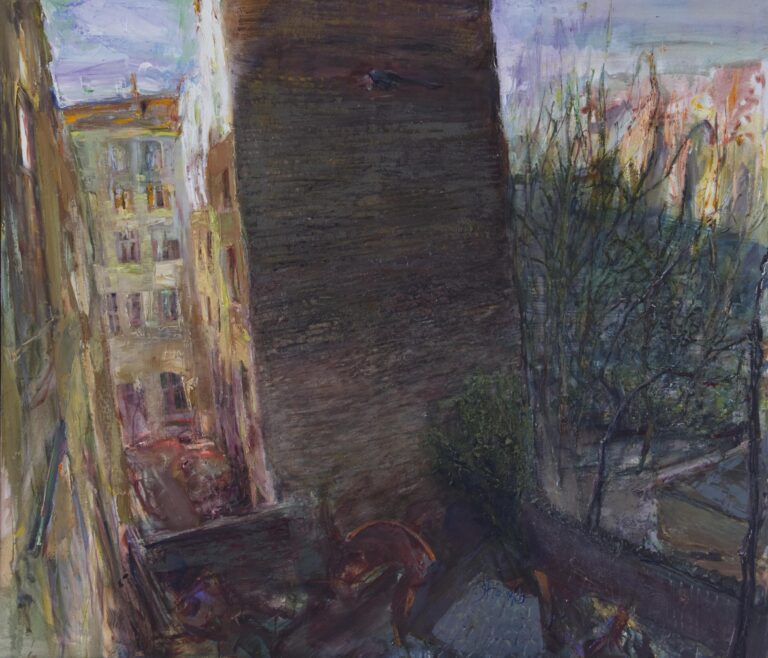 Hof in Neukölln I - Johannes Heisig 